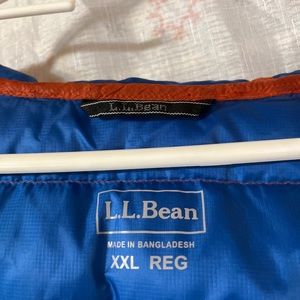 Mens LLBean DownTeck Waterproof Jacket XXL Regular